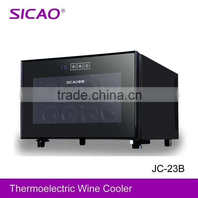 16Litre 6 Bottle electric mini wine fridge in china