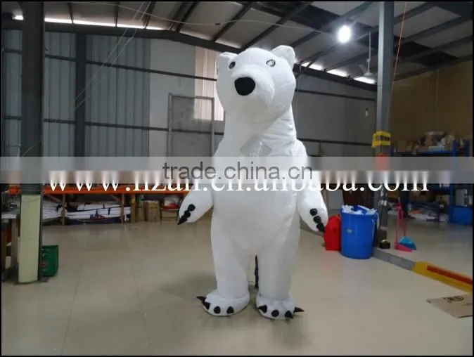Funny Inflatable Costume Advertising Inflatable Polar Bear Costume
