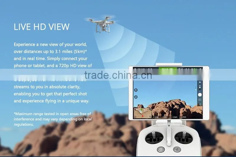 DJI Phantom 3 Professional Quadcopter 4K UHD Video Camera Drone