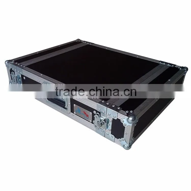 China Factory Rolling Aluminium blue dj table flight case