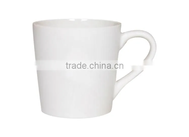 Wholesale promotional white blank ceramic mug for advertising