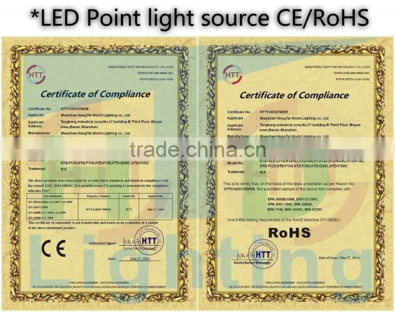 diameter 30mm cutout IP65 waterproof LED point light source