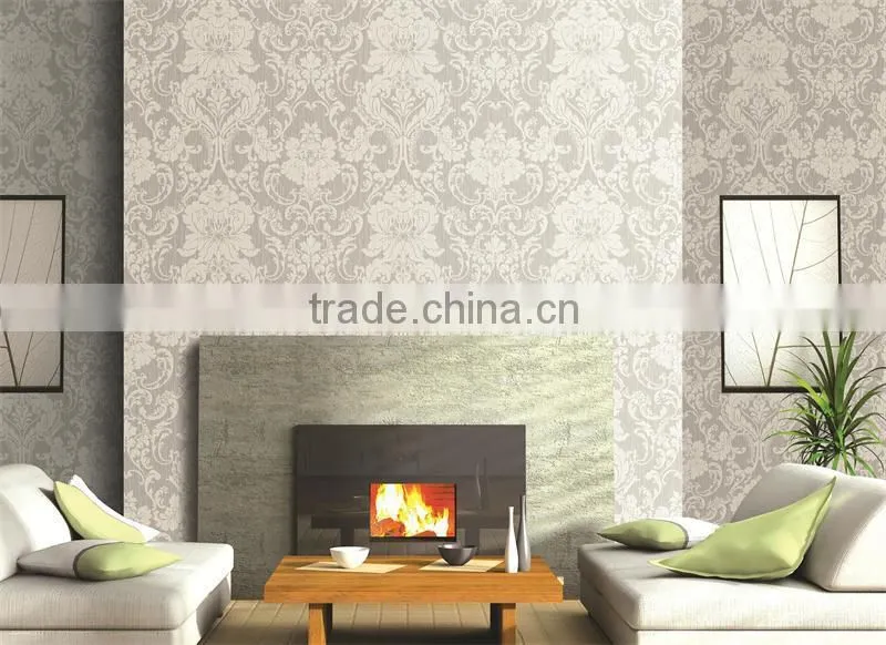 Interior design cheap modern non woven korean wallpaper