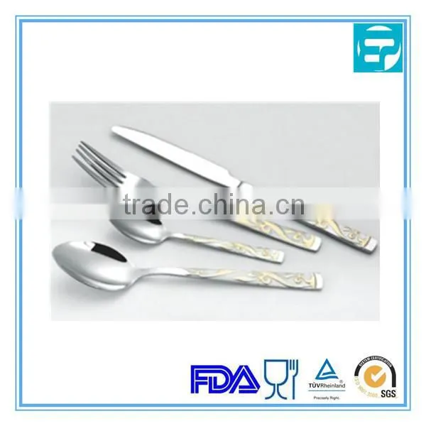 High-class Stainless Steel Spoon Knife And Fork