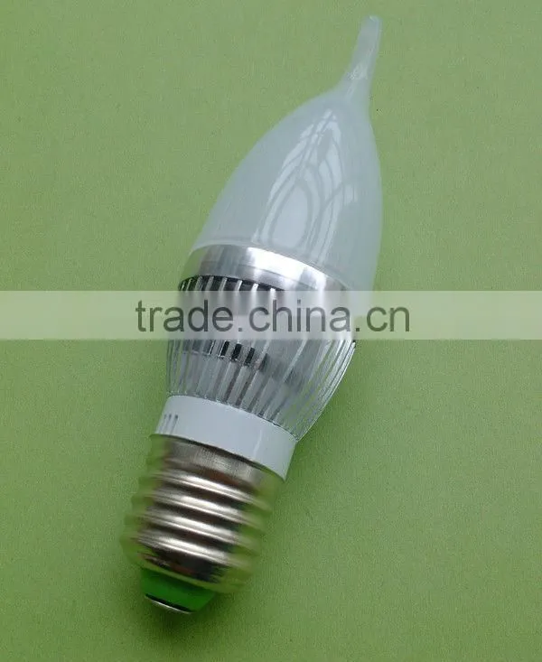 LED home light white LED candle light 3W
