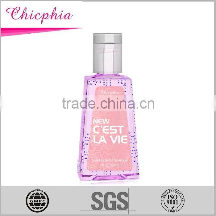 Perfume fragrance hand sanitizer with holder in bulk from wholesale factory