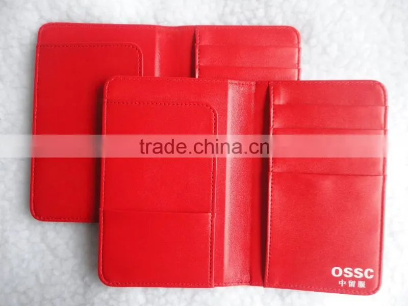 Plaro Personalized travel leather passport leather card holder