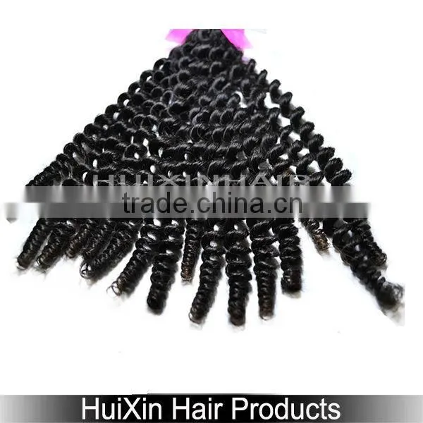 hot sale!100% Virgin Malaysian hair extension 12 to 34 inches top quality no shedding no tangle,spiral curly hair