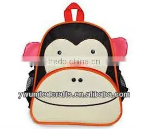 High Quality Cute Monkey Student School Bag