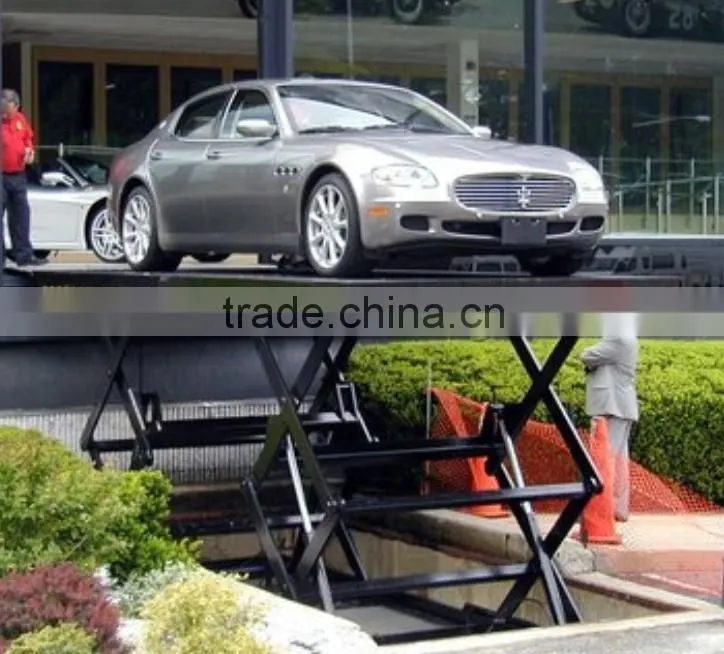 Hydraulic Stationary Double Scissor Car Parking Lift