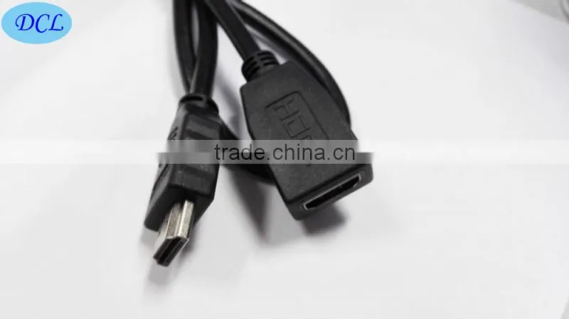 2M Male to female hdmi cable