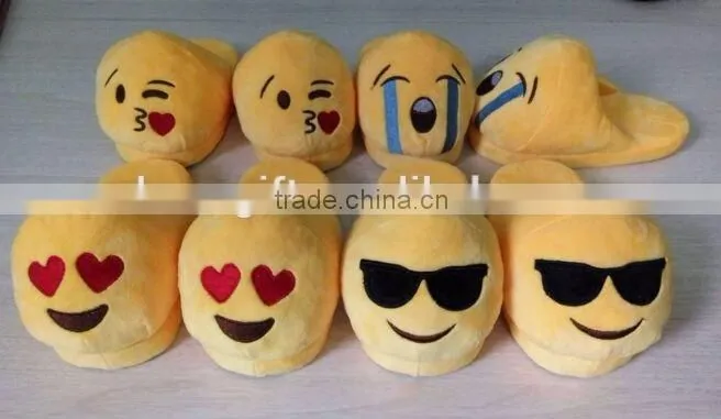 Wholesale Plush pillow Soft emoji neck pillow fun lovely gift for children and girls