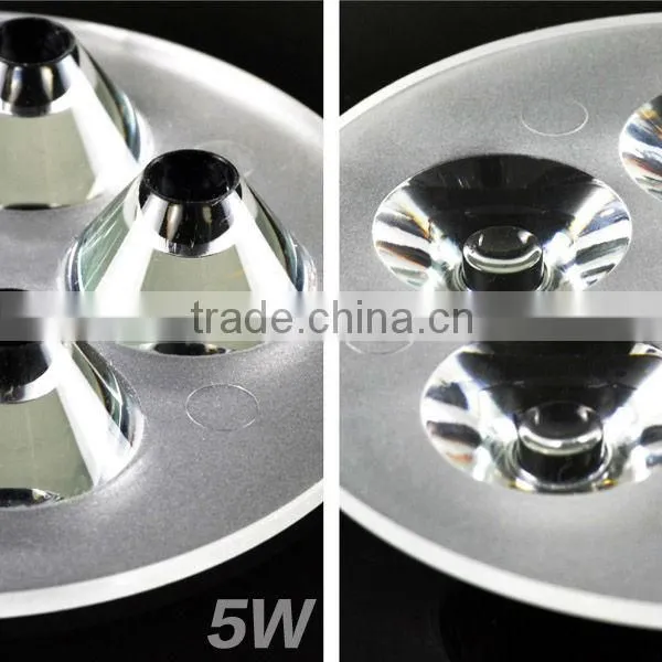 5W Aluminum LED Einbauspot quadratisch 3000K