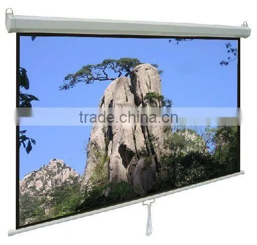 72" 4:3 Wall Hanging Manual Projection Screen