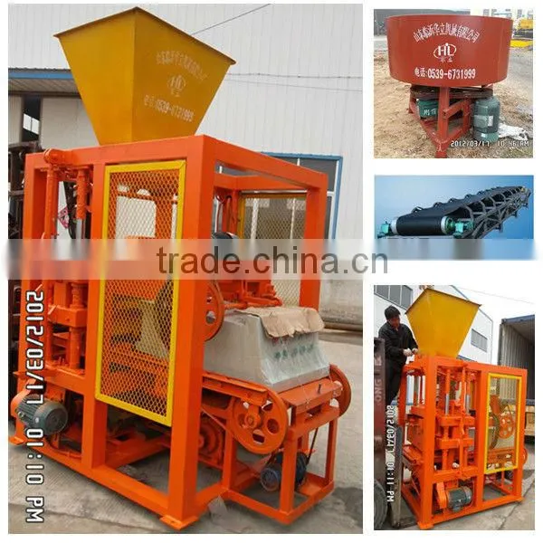 QHL4-25 low cost electric brick making machine manuafcturer