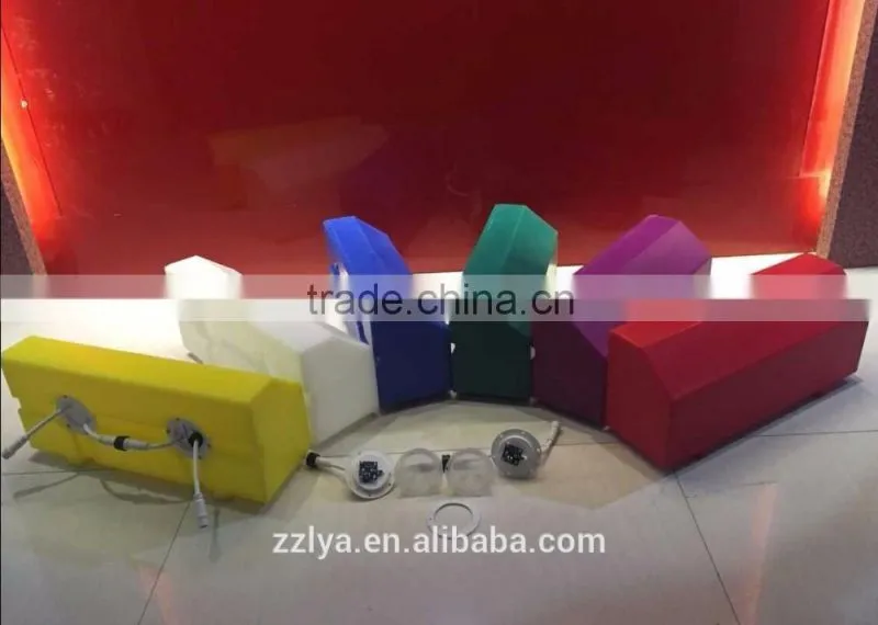 China Factory Direct Supply Durable Granite Kerb Stone LED Light Street Barriers