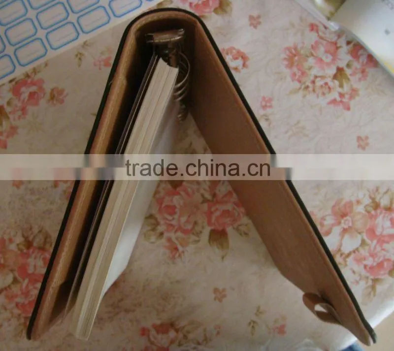 a4 spiral notebook ,pu leather notebook