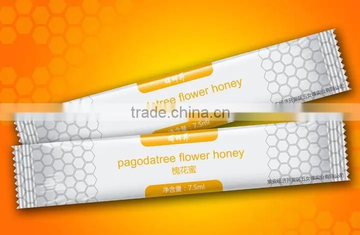 Vertical honey plastic bag packing machine