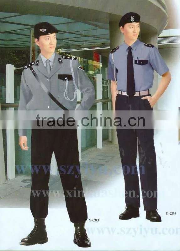 Tailored wholesale guard unfirom suits (OEM)