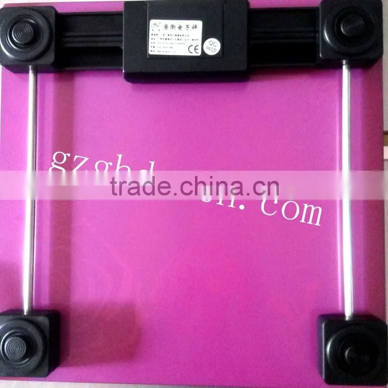 digital body weighit bathroom scale / glass bathroom body fat weighing scale