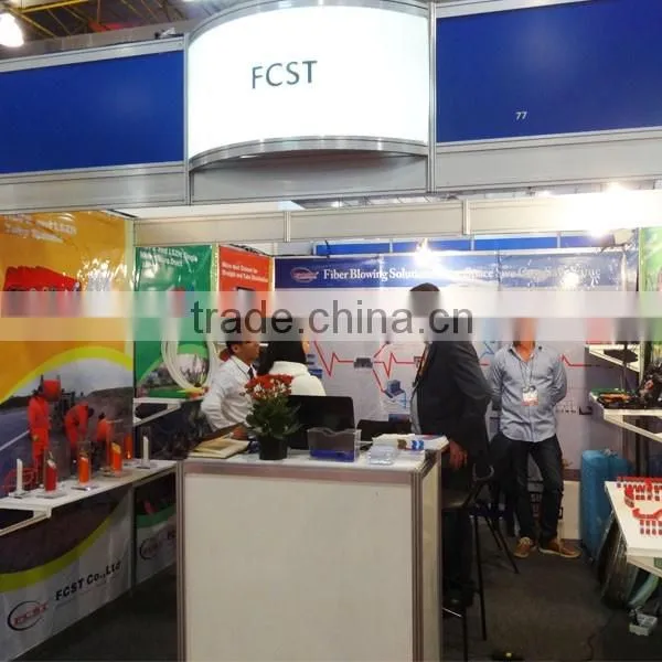 FCST15 FCST air-blown fiber optic cable microduct straight connector for fttx solution
