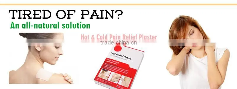 ISO CE and FDA approved menstrual hot relief patch