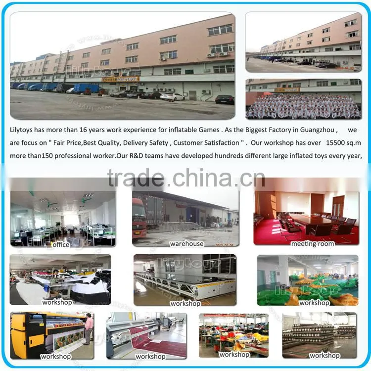 Large colorful lead free advertising inflatable human ball/inflatable balloon for event