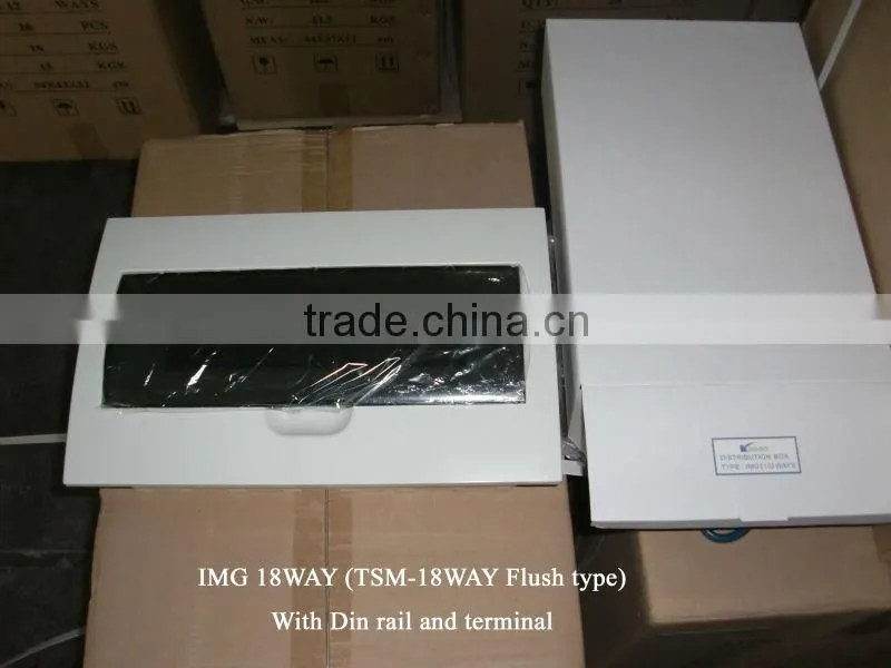 TSM-18 flush type plastic Distribution box