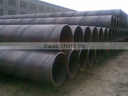 SSAW Steel Pipe EN 10204 Piling Pipe Structure Pipe