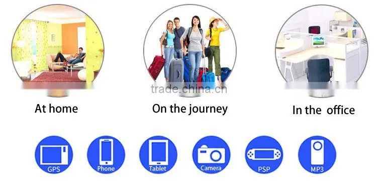 Trade Assurance portable universal travel multi usb adapter for cellphone/Tablet PC