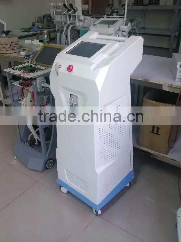 Newly designed most advanced professional vertical 808nm diode laser hair removal skin spa medical apparatus