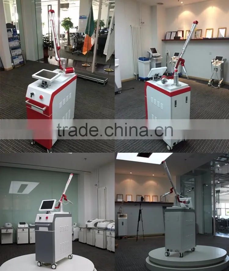 Korea original logo customized supported loading interface 7 joints arm q laser tattoo removal machine