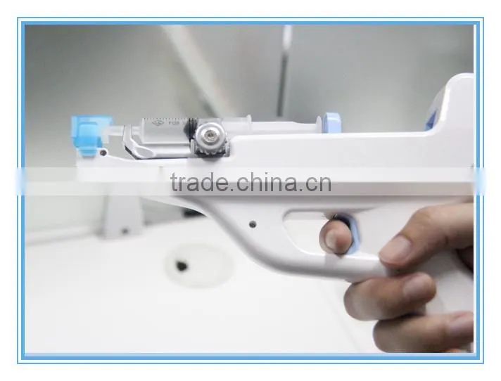 Hot water meso gun injection microneedle plastic injection machinery