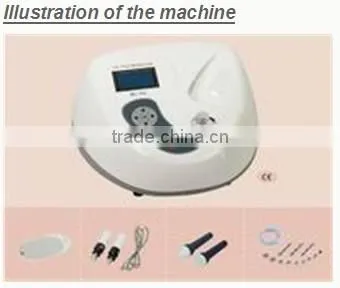 3 in1 Electroporation 3M ultrasonic diamond for skin care and scar removal