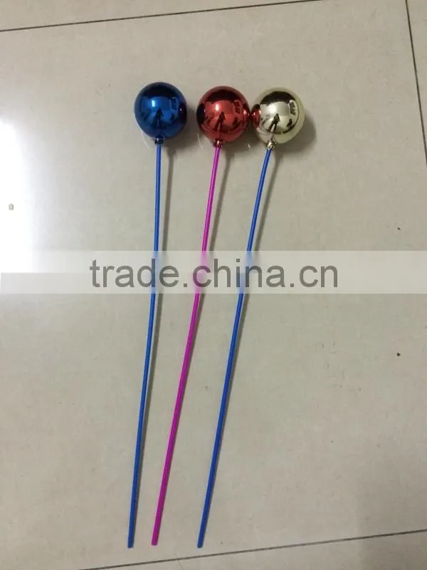 decorating new design christmas ball with sticker