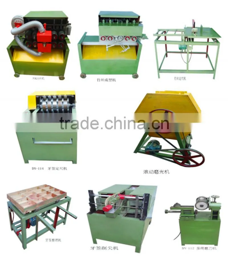 Commercial Toothpick Manufacturing Machine