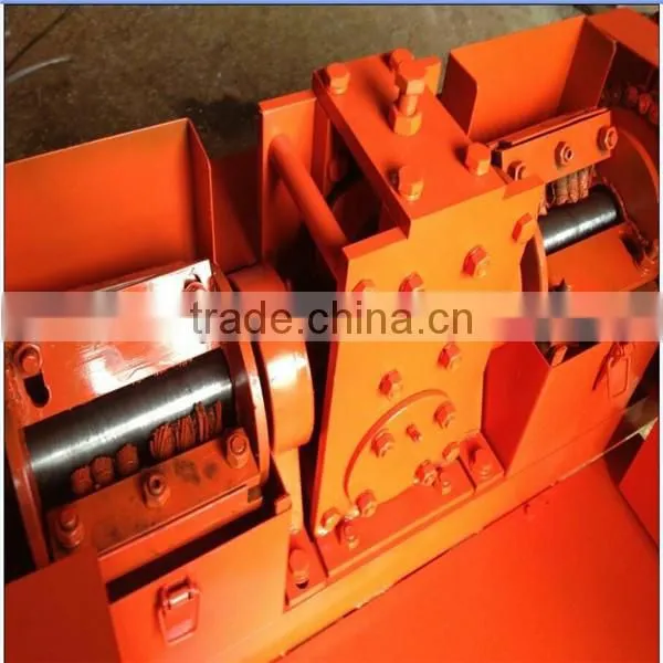professional and have patent 3mm-160mm rectangle pipes rust removing machine