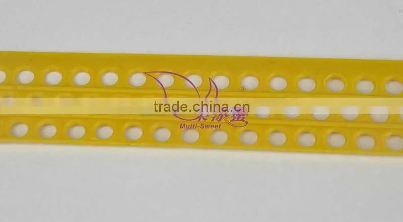 2017 hot sale beekeeping yellow plastic pollen trap