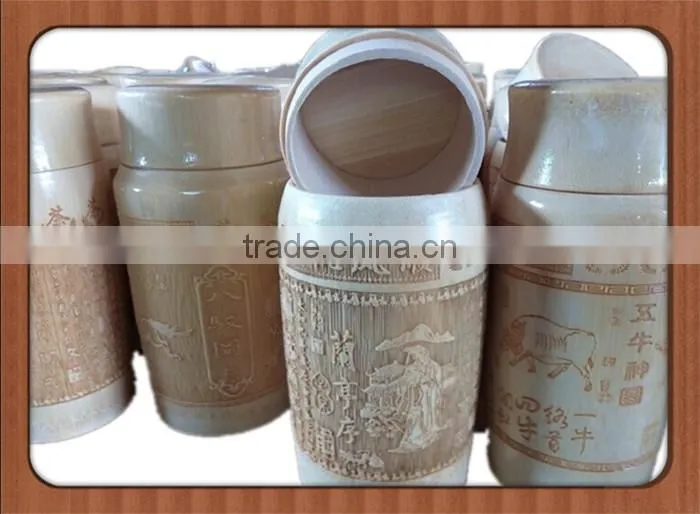 Best quality hard engraved bamboo tube