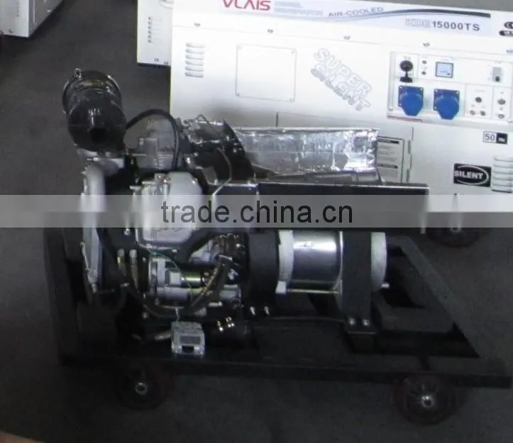 VLAIS 12KW factory price diesel generator with double cylinder