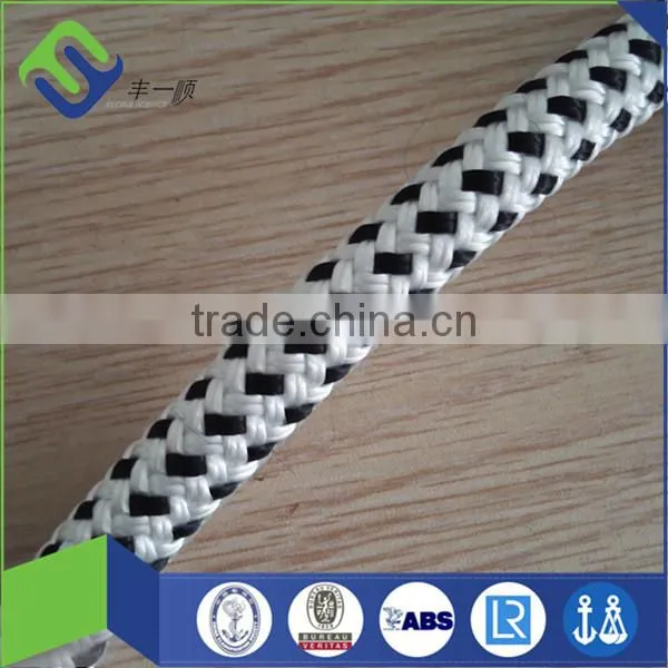 ISO certificated Polypropylene polyester nylon Braided Rope