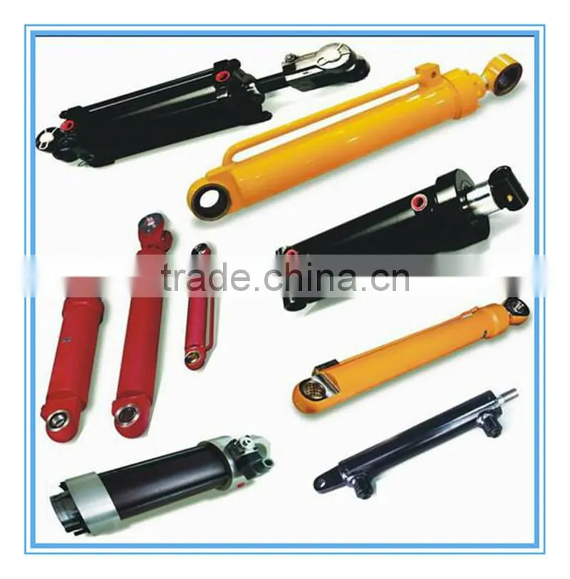 hydraulic cylinder tie rod for agricultural implement