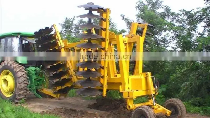 agricultural 1BZDZ-6.2 wing folded heavy duty disc harrow with great price