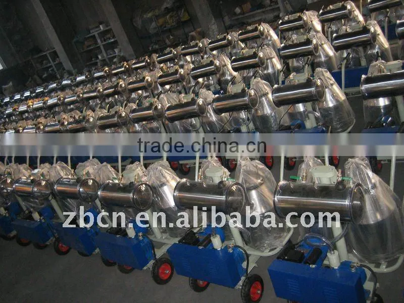 Dual bucket Milking Trolley