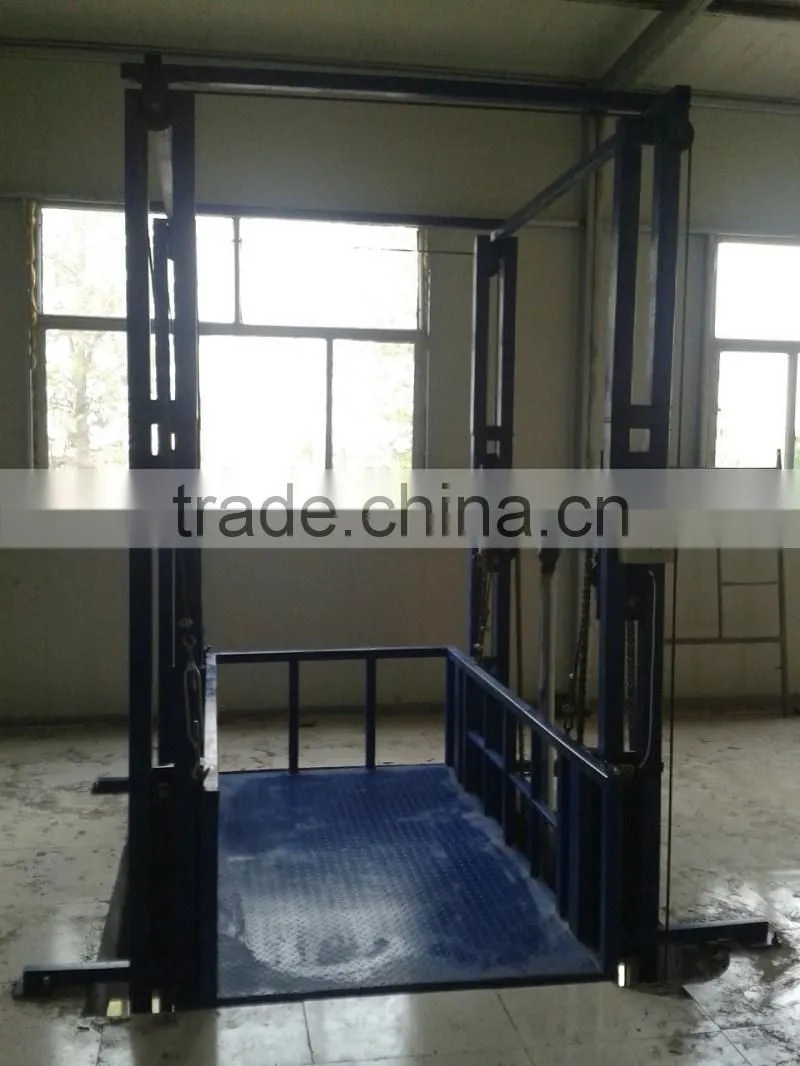 China Manufacturer Vertical Warehouse Cargo Elevator Lift For Sale