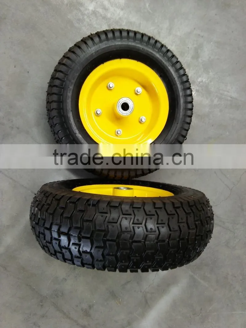 pneumatic rubber wheel tire 13x5.00-6 turf
