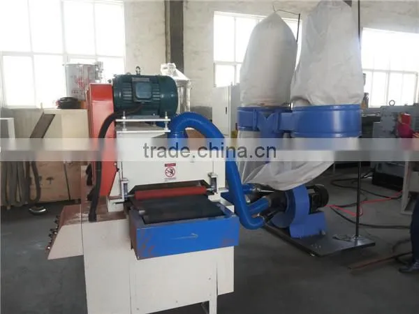 wood plastic composite brushing machine