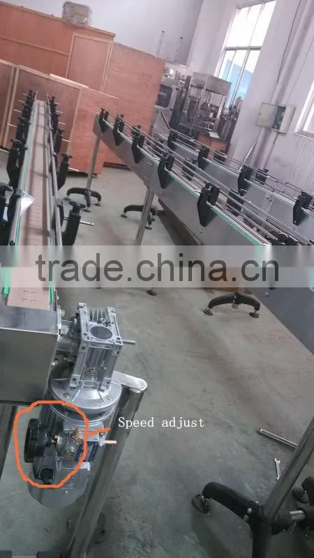 Bottle Accumulation Conveyor Table
