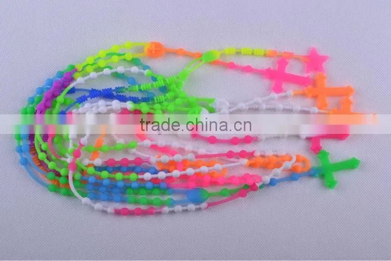 Newest beaded silicone fashionable necklaces silica gel necklace 2013 new design necklace fashion