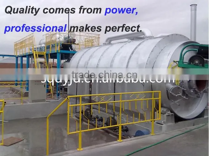 DAYI 100% safe ,CE/ISO Certifited 5-20tons waste tyre/plastic continuous refinery/pyrolysis plant/equipment